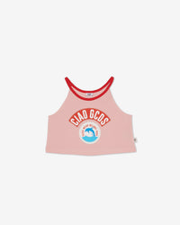 Junior "Ciao Gcds" Tank Top: Girl T-shirts Pink | GCDS Spring/Summer 2023